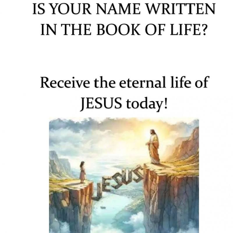 Get Is Your Name Written in the Book of Life? by Level UP on Selar