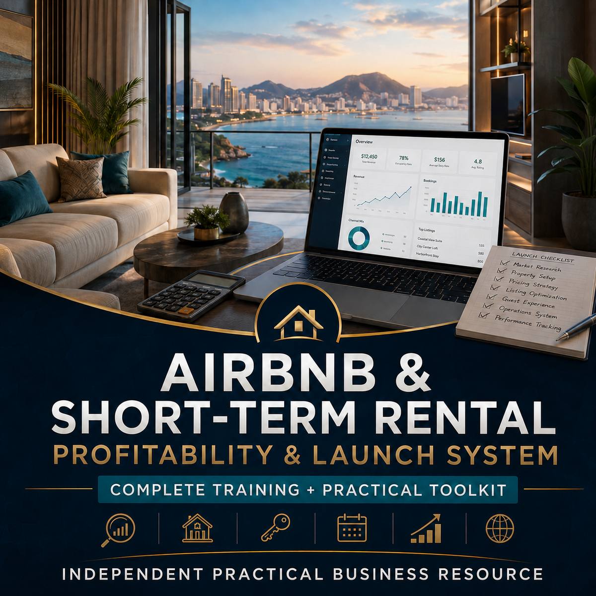 AIRBNB & SHORT-TERM RENTAL PROFITABILITY AND LAUNCH SYSTEM