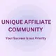 UNIQUE AFFILIATE COMMUNITY