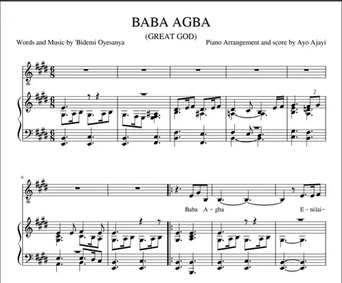 Baba Agba (Great God)