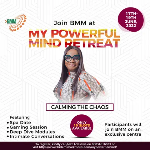 My Powerful Mind Course & Retreat