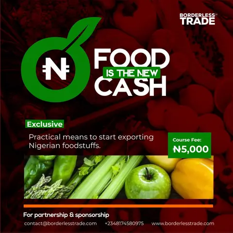 FOODSTUFF EXPORT MADE EASY