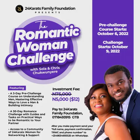 The Romantic Woman Challenge