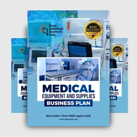 MEDICAL SUPPLY/EQUIPMENT BUSINESS PLAN