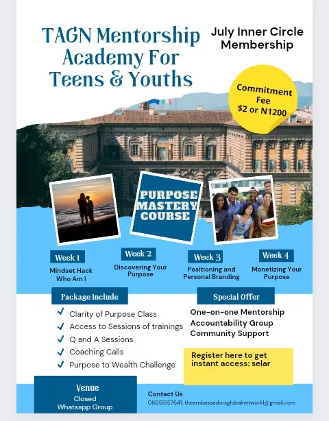 Purpose Mastery & Monetization Course
