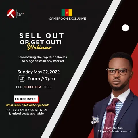 Sell Out or Get Out Webinar Replay (14 Embarrassing Reasons You Are Not Making Mega Sales)
