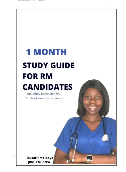 RM one month reading plan