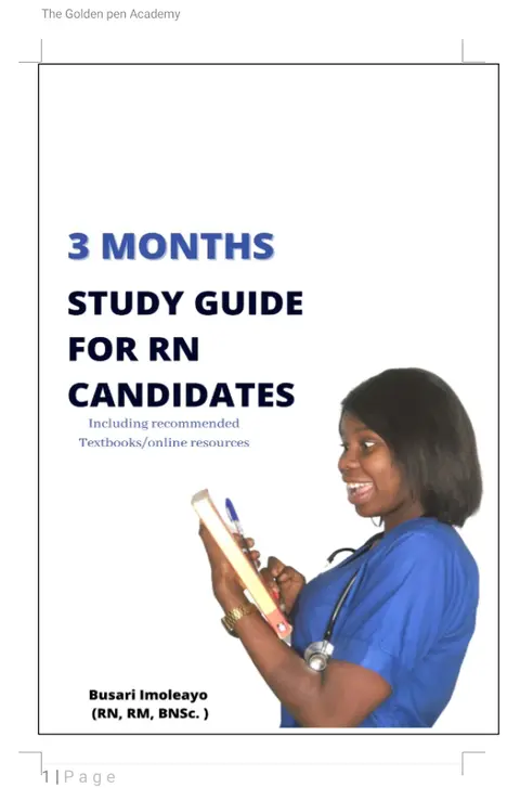RN study plan