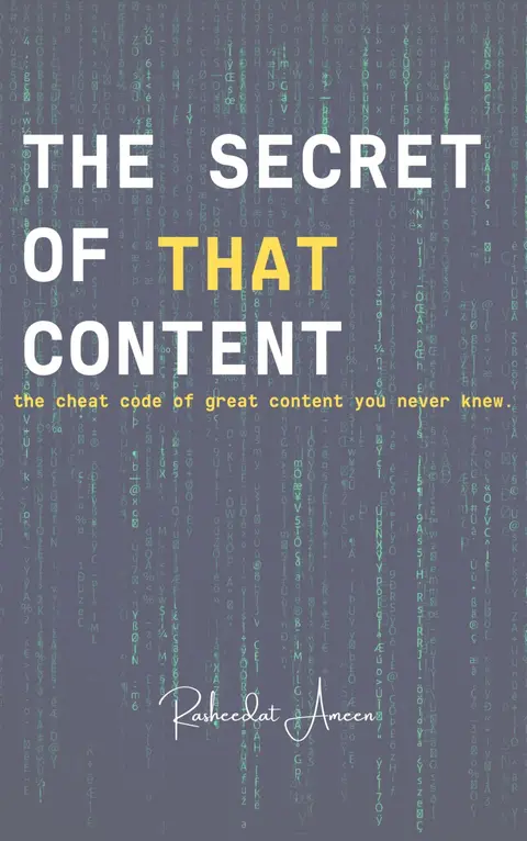 The secret of THAT content