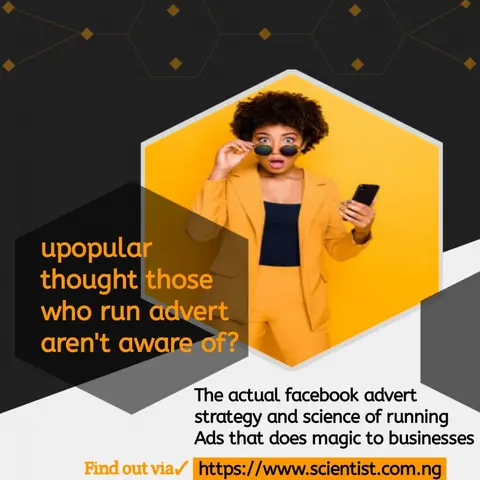 THE ACTUAL FACEBOOK ADVERT STRATEGY