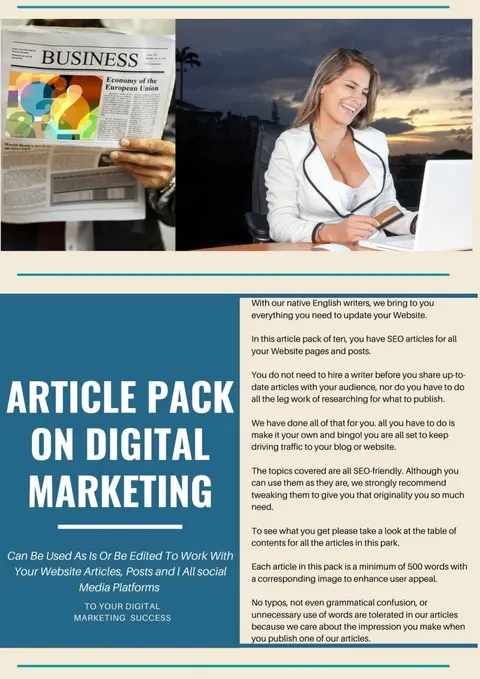 ARTICLE PACK ON DIGITAL MARKETING