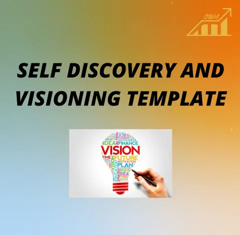 Self discovery & Visioning Template
