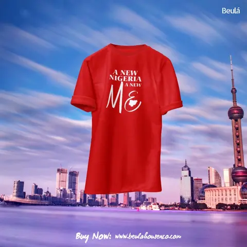 A New Nigeria A New Me t-shirt
