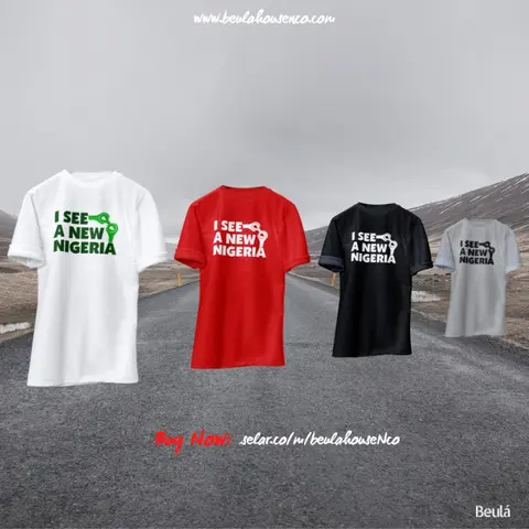 I See A New Nigeria t-shirt