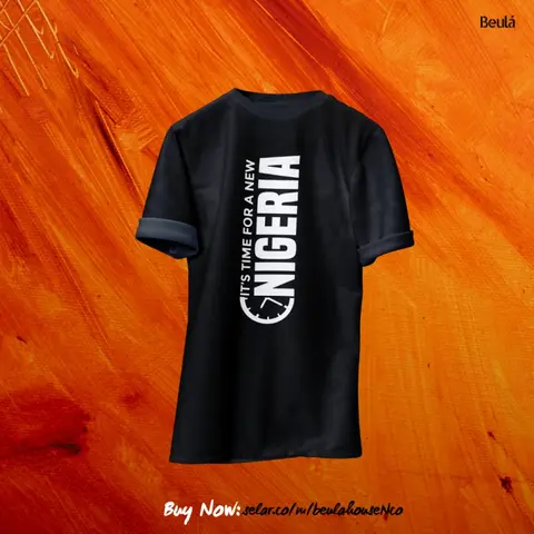 It's Time for A New Nigeria t-shirt