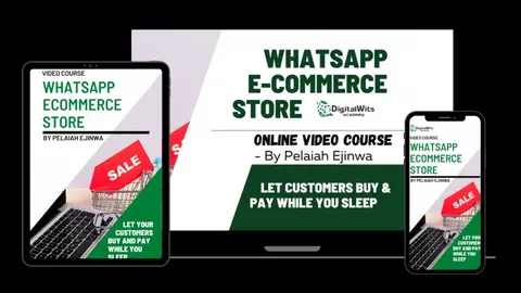 WHATSAPP E-COMMERCE STORE VIDEO COURSE