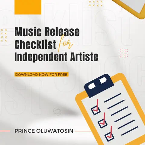 Music Release Checklist For Independent Artiste