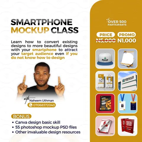 Smartphone Mockup Course