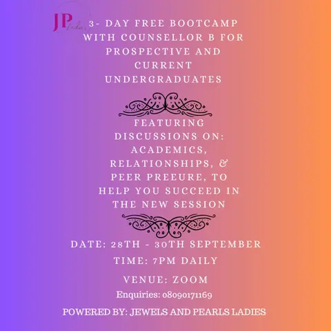 Free 3 days Bootcamp for undergraduates