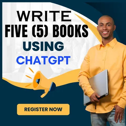 WRITE 5 BOOKS WITH CHATGPT!.. The Ultimate ChatGPT Masterclass