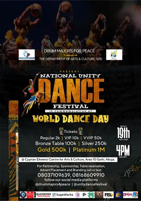 NATIONAL UNITY DANCE FESTIVAL