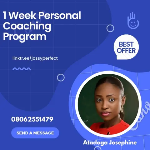 ONE WEEK PERSONAL COACHING PROGRAM