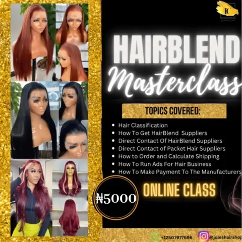 HairBlend Importation MasterClass