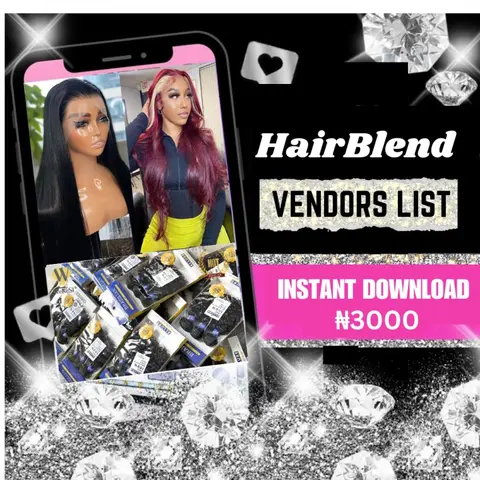HairBlend Vendors List