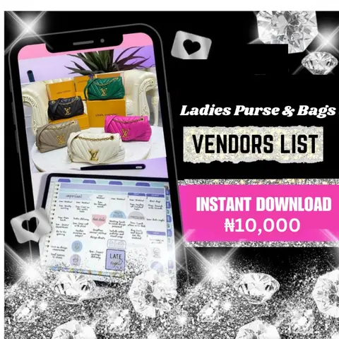 HandBag & Purse Vendors List