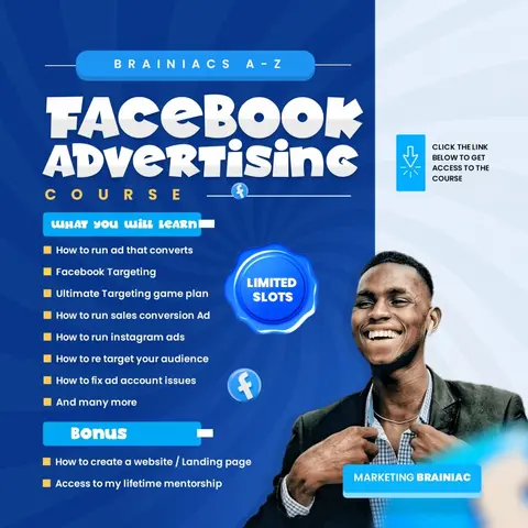 BRAINIAC'S FACEBOOK AND INSTAGRAM ADVERTISING COURSE 🎉📱