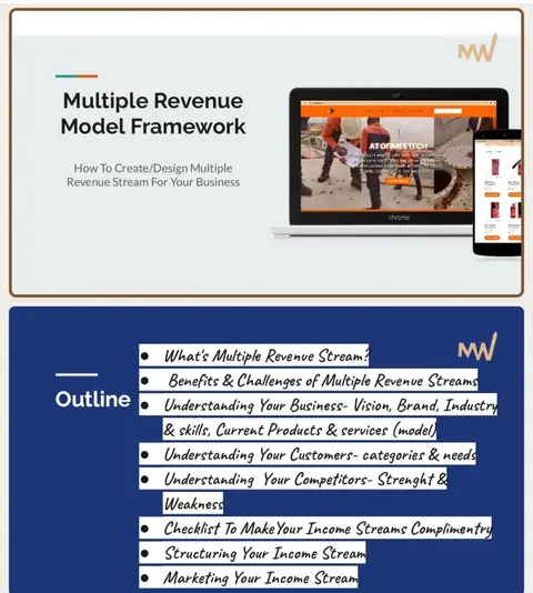 MULTIPLE REVENUE FRAME-WORK (How To Create/Design Multiple Revenue For Your Business)