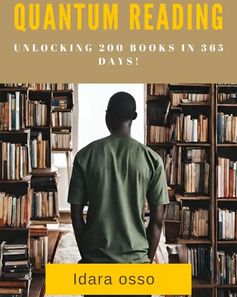 Quantum Reading -  Unlocking 200 Books in 365 Days - By Idara OSSO
