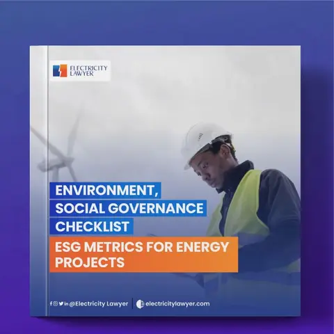 ENVIRONMENTAL SOCIAL AND GOVERNANCE (ESG) METRICS FOR POWER PROJECTS