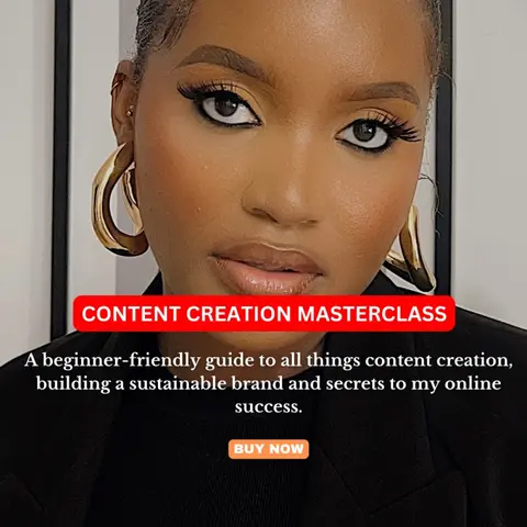 CONTENT CREATOR MASTERCLASS (BEGINNER LEVEL)