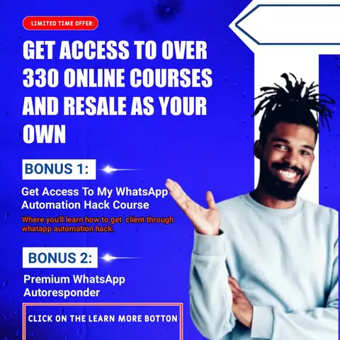 Get Access To Over 330 Online Courses You Can Package, Resell And Keep 100% Profit.