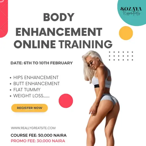Body Enhancement Recipes Ebook