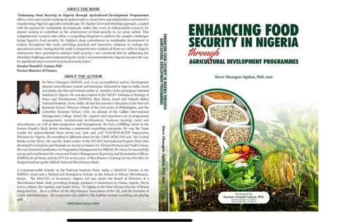 Enhancing Food Security in Nigeria through Agricultural Development Programmes