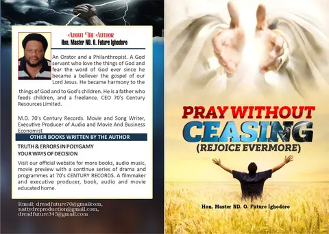 PRAY WITHOUT CEASING