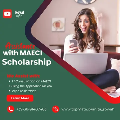 MAECI Scholarship Application Assistance