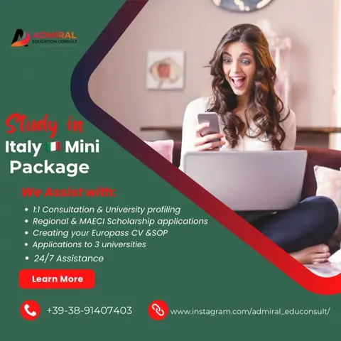 Study in Italy MINI Package