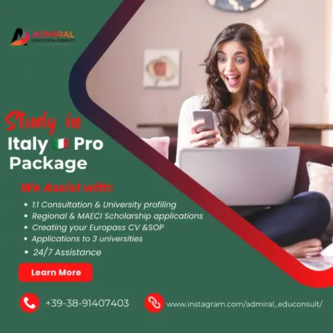 Study in Italy PRO Package