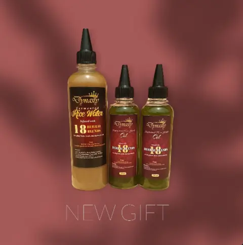 18 Herbal Rice Water 500ml 2 Supernatural Hair Growth Oil 250ml