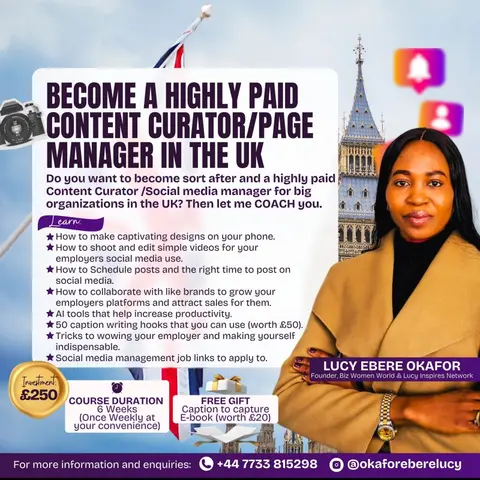 BECOME A HIGHLY PAID CONTENT CURATOR/PAGE MANAGER IN THE UK