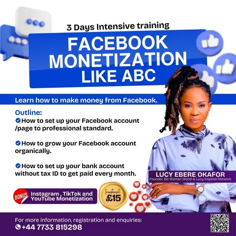 FACEBOOK MONETIZATION LIKE ABC