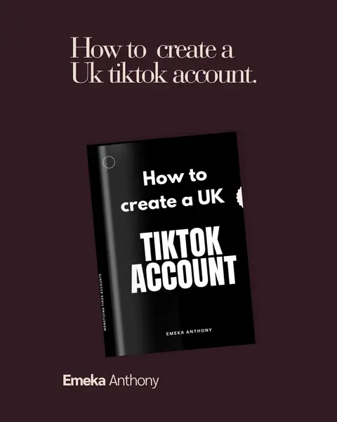 UK Tiktok Creation Blueprint with Monetization tips and Coaching - How to create a U.K. tiktok account
