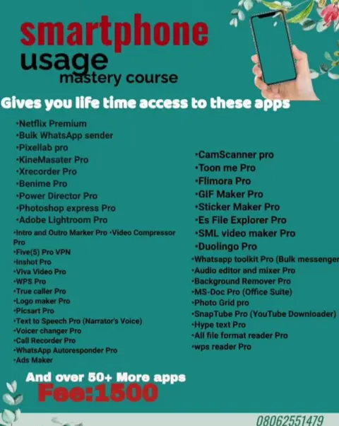 Smart phone usage Mastery