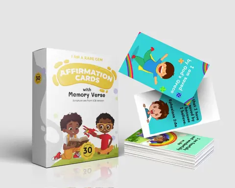 I am a Rare Gem Affirmation Box