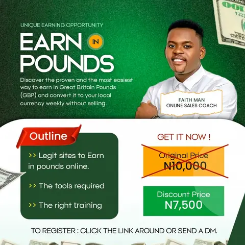 EARN IN POUNDS BLUEPRINT 💰 💵