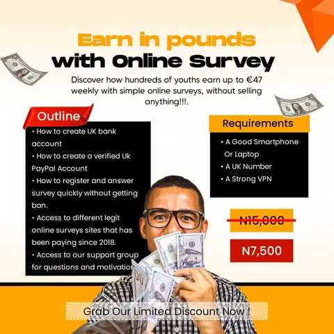EARN IN POUNDS BLUEPRINT 💰 💵