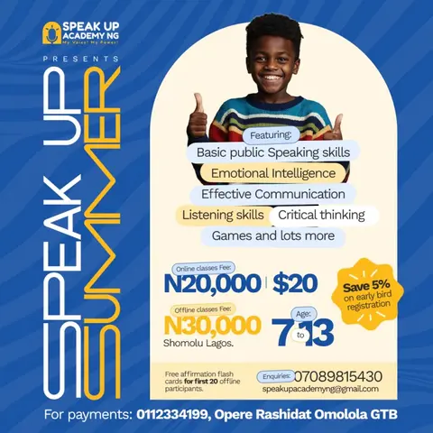 Speak Up Summer